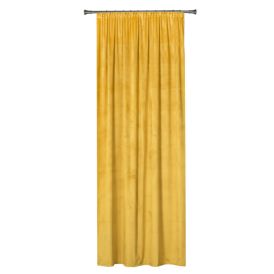 Kardin Velutto 140 x 260 cm, sinepikollane