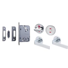 Magnetluku komplekt WC-uksele Valnes kroom
