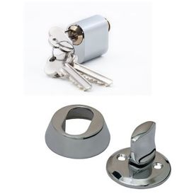 Südamiku komplekt Valnes kroom 18 mm