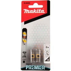 Kruvikeeraja otsikud Makita T30 - 25 mm, 2 tk