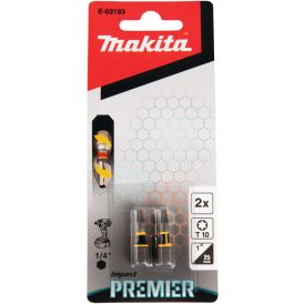Kruvikeeraja otsikud Makita Torsion Impact Premium T10 2 tk