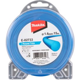 Trimmeri jõhv Makita 1,6 mm x 15 m