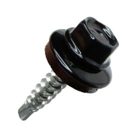 Katusekruvi Fix Maste puur RR33 must 4,8 x 28 mm 250 tk