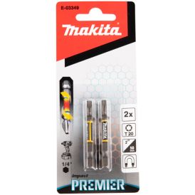 Torsion kruvikeeraja otsakud Makita Impact Premier T20 2 tk