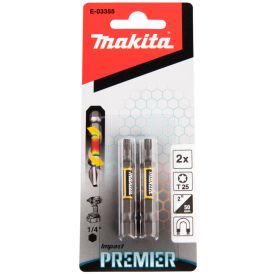 Torsion kruvikeeraja otsakud Makita Impact Premier T25 2 tk