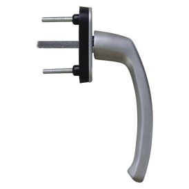 Aknalink Solid Elements alumiinium kroom