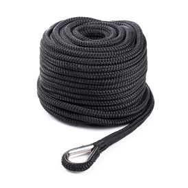 Ankruots Qvarken Dockline kousiga must 16 mm 40 m