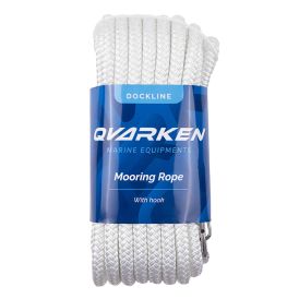 Kinnitusköis Qvarken Dockline karabiiniga valge 14 mm x 12 m