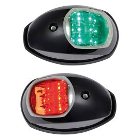 Navigatsioonituli Osculati LED Evoled must 2 tk