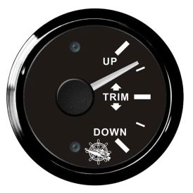 Trimmimeeter Osculati 12/24 V must Ø 57 mm