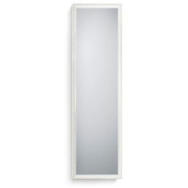 Peegel Loreley 34 x 125 cm, valge