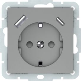 Pistikupesa Vilma QR1000 RP16-002-22/A+C, maandusega, matt hall