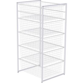 Korvriiul Lundbergs 450 x 535 x 1040 mm valge