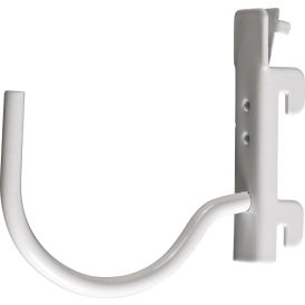Riputuskonks 75,4 x 13,8 x 61,5 mm 2 tk valge