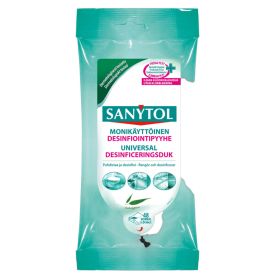 Niisutatud puhastuslapid Sanytol eukalüpt 72 tk                              