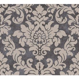 Fliistapeet Diamond ornament, tume taust