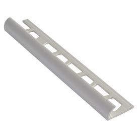 Plaadiliist Maler PVC ümar valge 8 x 26 x 2500 mm