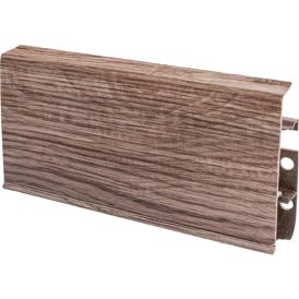 Põrandaliist PVC Dark Pine 22 x 75 x 2500 mm