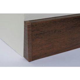 Põrandaliistu ots PVC Hikory vasak 22 x 75 mm