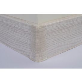 Põrandaliistu välisnurk PVC Patina Maple 22 x 75 mm