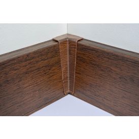 Põrandaliistu sisenurk PVC Hikory 22 x 75 mm