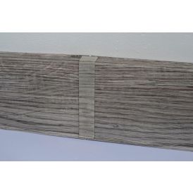 Põrandaliistu ühendustükk PVC Dark Pine 22 x 75 mm