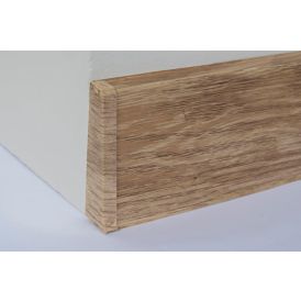 Põrandaliistu ots PVC Liguria Oak vasak 22 x 75 mm