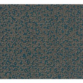 Fliistapeet Ornament 0,53 x 10,05 m, roheline/läikiv