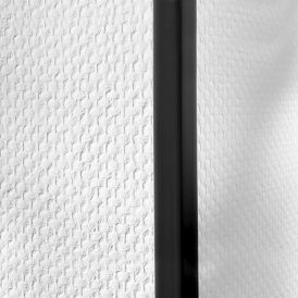 Välisnurgaliist Logoclic Must PVC 20 x 20 x 2750 mm