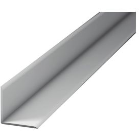 Nurgaliist isekleepuv PVC helehall 18,5 x 18,5 x 5000 mm