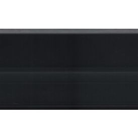 Nurgaliist painduv PVC must 18,5 x 18,5 x 5000 mm