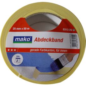 Maalriteip Mako Komfort 25 mm x 50 m