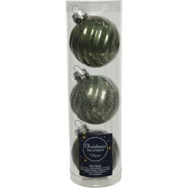 Kuuseehe pall Ø 6 cm, 3 tk/pk samblarroheline
