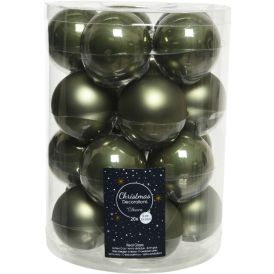 Kuuseehe pall 6 cm, 20 tk/pk sammal