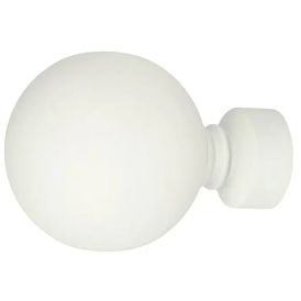 Kardinapuu otsanupp Expo Ambiente Home Ø 20 mm elevandiluu valge