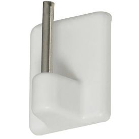 Kinnituskonks valge 17 x 48 mm 4 tk