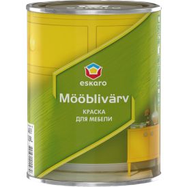 Mööblivärv Eskaro A 0,9 l, valge