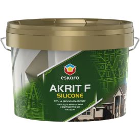 Fassaadivärv Eskaro Akrit F Silicone A valge 2,7 l