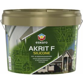 Fassaadivärv Eskaro Akrit F Silicone TR ainult toonimiseks 9 l