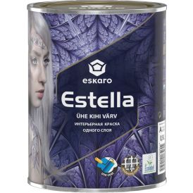 Seinavärv Eskaro Estella A 0,9 l valge