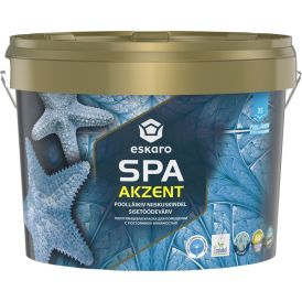 Sisetöödevärv Eskaro SPA Akzent A valge 9 l