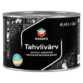 Tahvlivärv Eskaro 0,45 l, must
