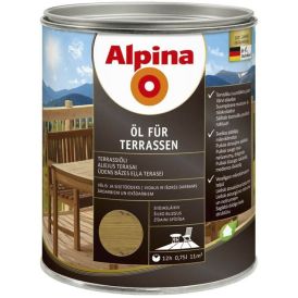 Terrassiõli Alpina Öl Für Terrassen Mittel, keskmine 0,75 l