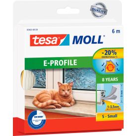 Kummitihend tesa® Moll E-profile 6 m valge