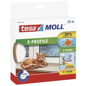 Kummitihend tesa® Moll E-profile 25 m valge