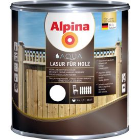 Puidulasuur Alpina Aqua Lasur Für Holz 10 l värvitu