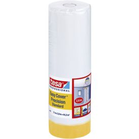 Kaitsekilega maalriteip tesa® Professional Easy Cover Precision 17 x 2,6 m