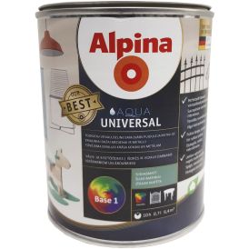 Vesialuseline emailvärv Alpina Aqua Universal 0,7 l läikiv