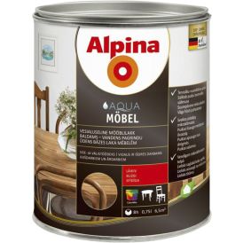 Mööblilakk vesialuseline Alpina Aqua Möbel 0,75 l läikiv