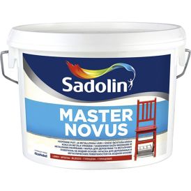 Puit- ja metallpinna värv Sadolin Master Novus BW läikiv valge 2,5 l